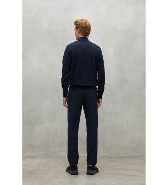 ECOALF Larch navy jumper