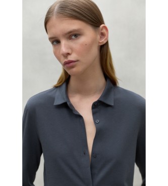 ECOALF Lasa navy shirt