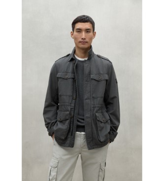 ECOALF Veste Lawu gris fonc