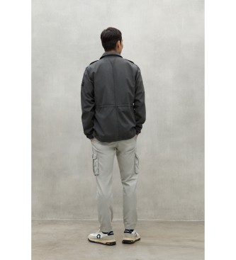 ECOALF Veste Lawu gris fonc