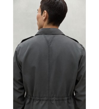 ECOALF Veste Lawu gris fonc