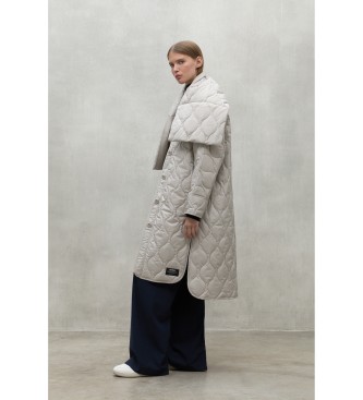 ECOALF Coat Lezna light beige