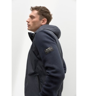 ECOALF Navy Liloalf strik frakke