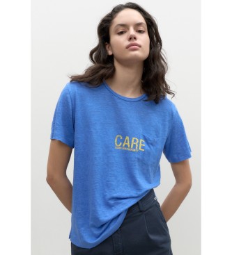 ECOALF T-shirt bleu Lisboaalf