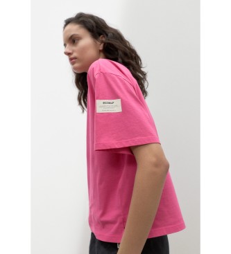 ECOALF T-shirt Living różowy