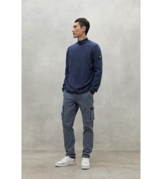 ECOALF Loro marineblauer Pullover