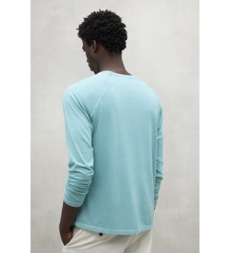 ECOALF Trkisfarbenes Malaga-T-Shirt