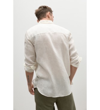 ECOALF Chemise Malibualf Homme blanc