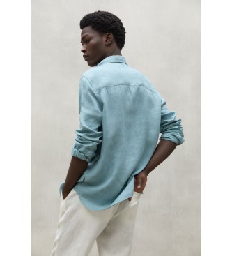 ECOALF Malibu turquoise shirt