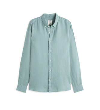 ECOALF Malibu turquoise shirt