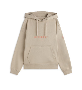 ECOALF Manisa beige Sweatshirt