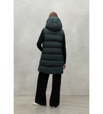 ECOALF Gilet Manlie verde scuro