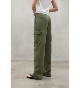ECOALF Mary green trousers 