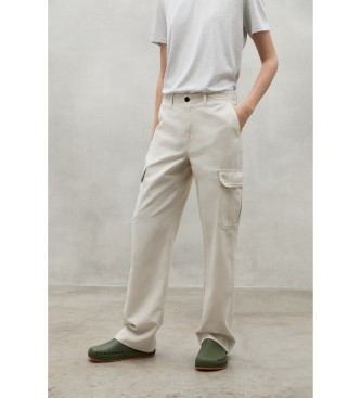 ECOALF Mary beige trousers