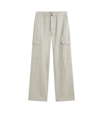 ECOALF Mary beige trousers