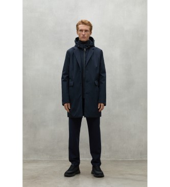 ECOALF Maudit Navy Coat