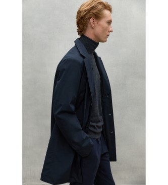 ECOALF Maudit Navy Coat