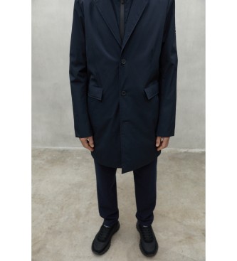 ECOALF Maudit Navy Coat