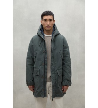 ECOALF Manteau Merapi vert, bleu