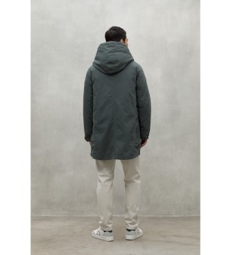 ECOALF Manteau Merapi vert, bleu