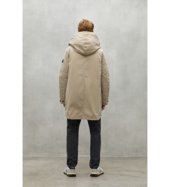 ECOALF Merapi beige coat