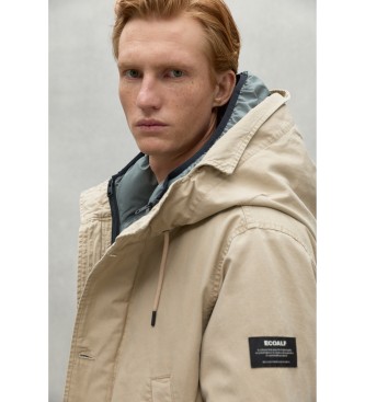 ECOALF Merapi beige coat