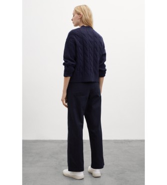 ECOALF Mimosa navy jumper