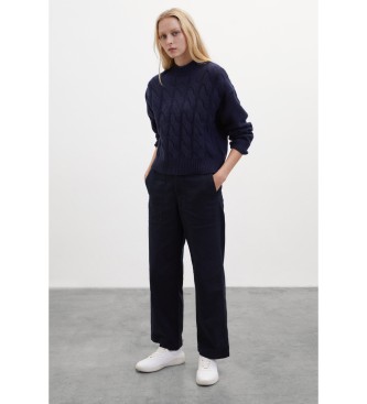 ECOALF Mimosa navy jumper