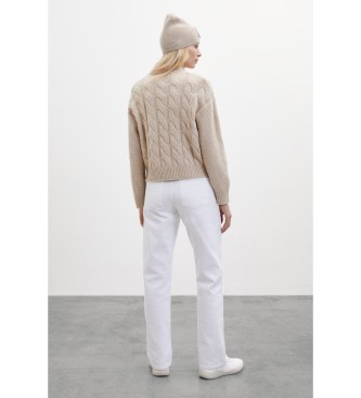 ECOALF Mimosa beige trui