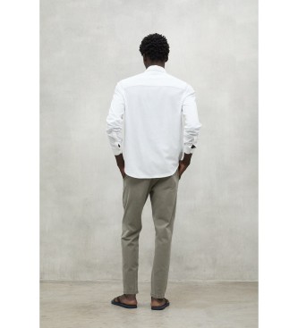 ECOALF Maulwurf-Shirt wei