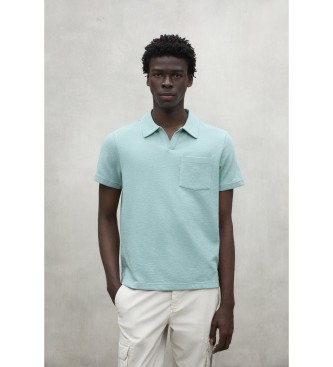 ECOALF Olivera turkis poloshirt