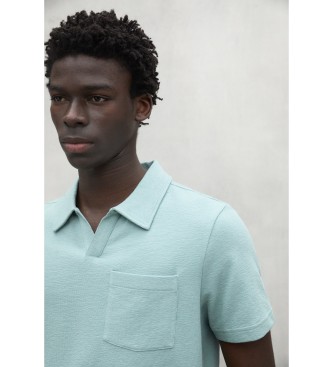 ECOALF Olivera turkis poloshirt