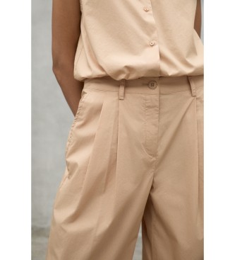 ECOALF Oniar brown trousers