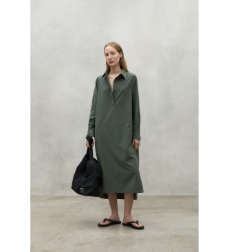 ECOALF Onix groene jurk