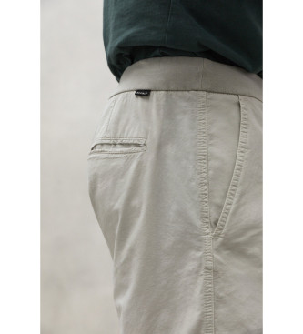ECOALF Kratke hlače Isna sive barve 