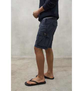 ECOALF Navy Lime Shorts