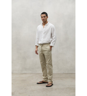 ECOALF Ethica beige trousers