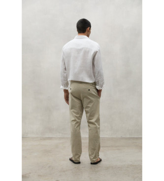 ECOALF Ethica beige trousers