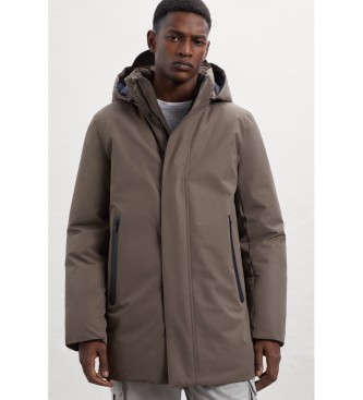 ECOALF Brown Parko Coat