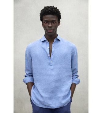 ECOALF Chemise bleue Polino