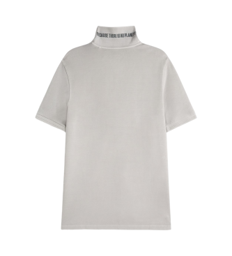 ECOALF Tano grey polo shirt