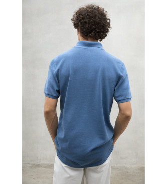 ECOALF Tedan blauw poloshirt