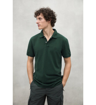 ECOALF Tedan green polo shirt