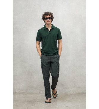 ECOALF Tedan green polo shirt