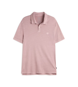 ECOALF Camisa plo Theo cor-de-rosa