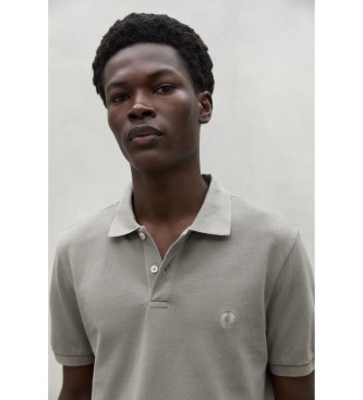 ECOALF Ted grijs poloshirt