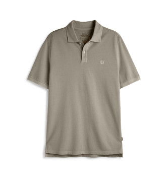 ECOALF Ted grijs poloshirt