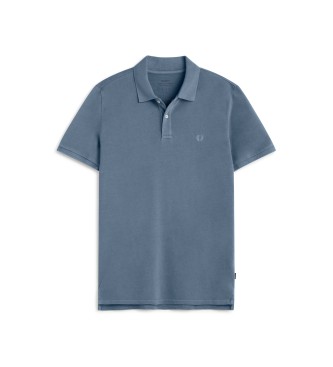 ECOALF Polo bleu Tedan