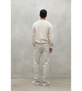 ECOALF Preston beige sweatshirt