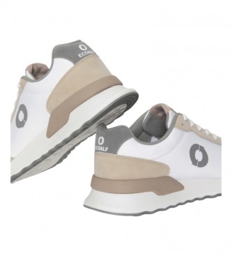 ECOALF Sneakers Princealf bianche, marroni